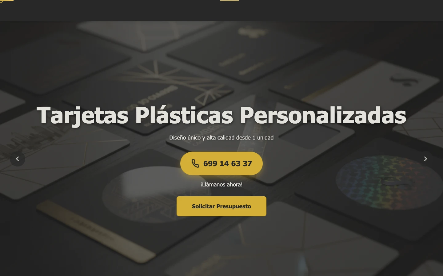 Sevilla Tarjetas Plásticas